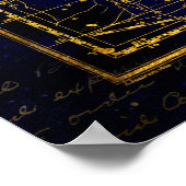 poster van delphinus constellation (Hoek)