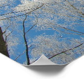 Poster van diepgevroren bos (Hoek)