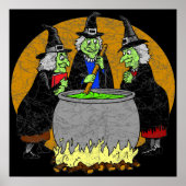 Poster van drie heks (Voorkant)