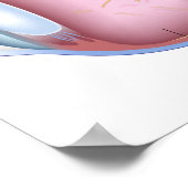 Poster van drijfveren en vliegende ogen (Hoek)