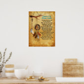 Poster van droomcatcher (Keuken)