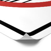 Poster van duif/predikant (Hoek)