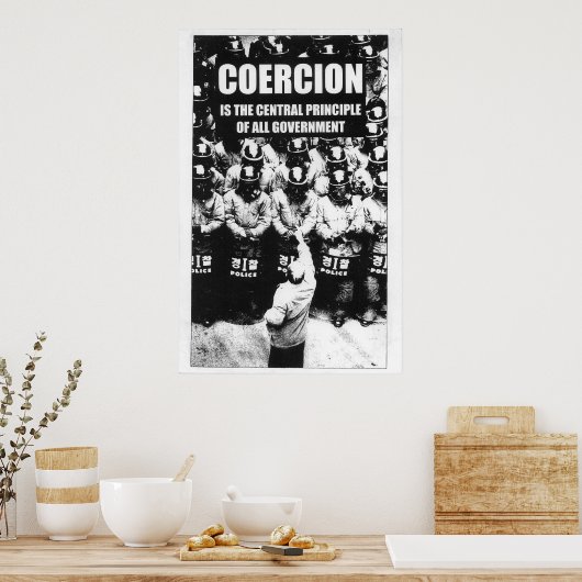 Poster van dwang (Keuken)