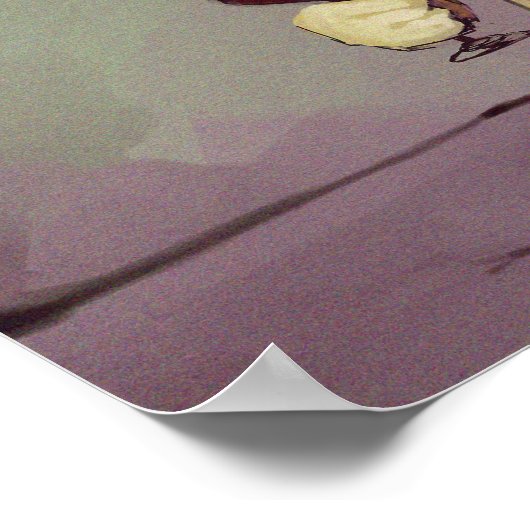 poster van een gebroken ananas (Hoek)