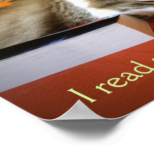 Poster van een lezer (Hoek)