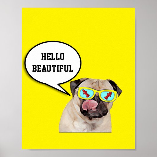 Poster van een liefhebbend brandkraan (Voorkant)