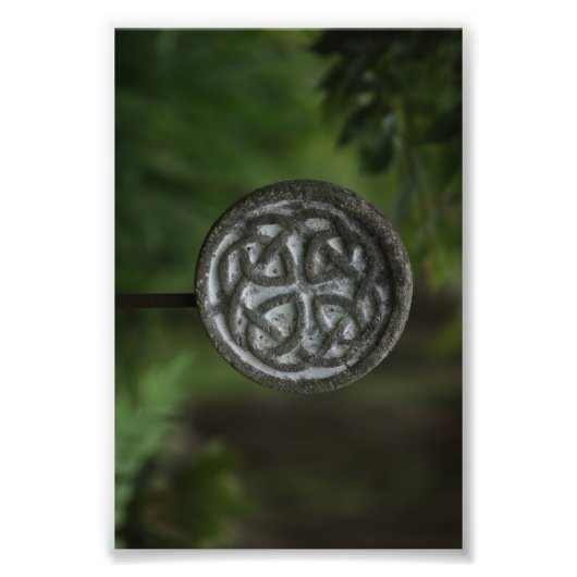Poster van een oud Iers symbool (Voorkant)