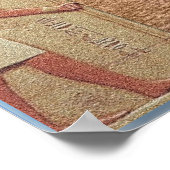 Poster van Egyptische koning tut (Hoek)