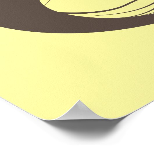 Poster van eigenkleurige koeienvogels (Hoek)