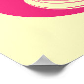 Poster van eigenkleurige koeienvogels (Hoek)