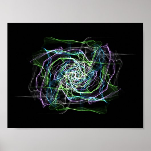 Poster van elektrische Stormen (Voorkant)