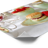 Poster van Engelse crèmethee (Hoek)