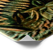 Poster van Ernst Haeckel in de Filicinae (Tree Fer (Hoek)