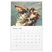 Poster van Europese Masterstukken van de Month Clu Kalender (Feb 2027)