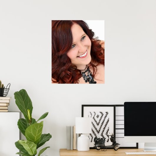  Poster van Fire Ombre'Salon (Thuiskantoor)