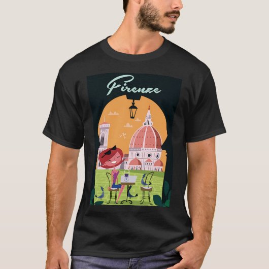 Poster van Firenze T-shirt (Voorkant)