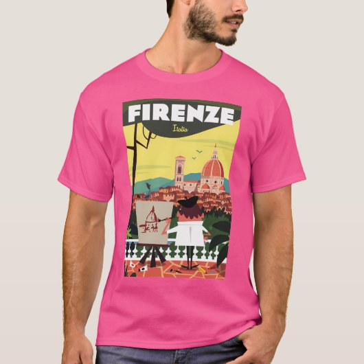 Poster van Firenze T-shirt (Voorkant)