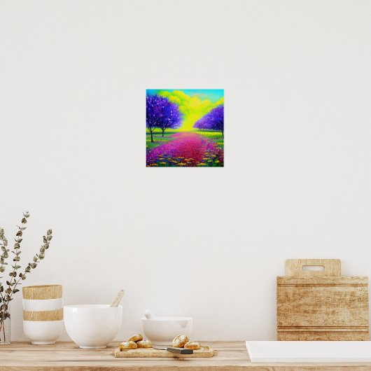 Poster van Flowers (Keuken)