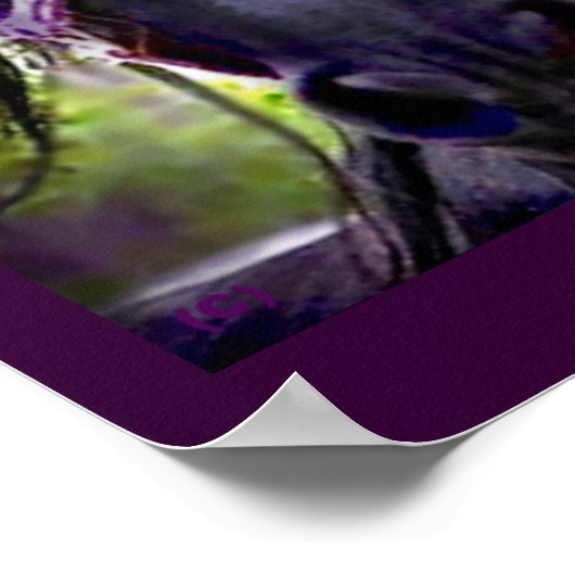 Poster van Friesian Horse (Hoek)