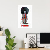 Poster van Frobot (Thuiskantoor)