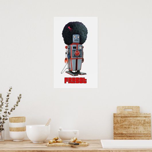 Poster van Frobot (Keuken)