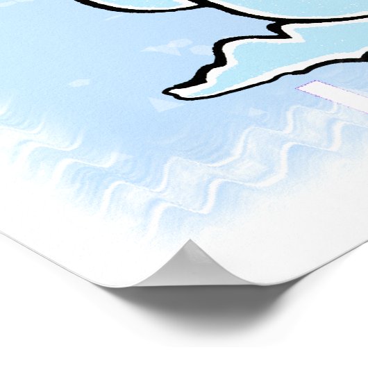 Poster van Frosty Snowman (Hoek)