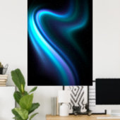 Poster van Galactic Aurora Polaris (Thuiskantoor)