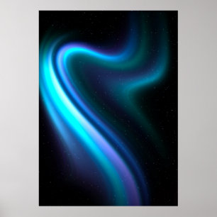 Poster van Galactic Aurora Polaris