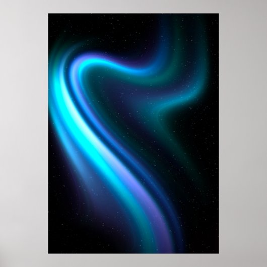Poster van Galactic Aurora Polaris (Voorkant)