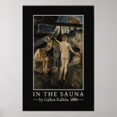 Poster van Gallen-Kallela's Sauna (Voorkant)