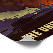  Poster van geallieerde vlaggen in de Tweede Werel (Hoek)