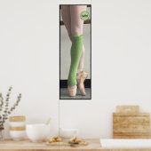 Poster van geballetschoten (Keuken)