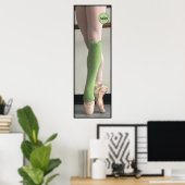 Poster van geballetschoten (Thuiskantoor)