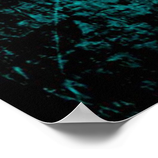 Poster van gebrande wingen (Hoek)