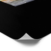 Poster van geelstenen geisers (Hoek)