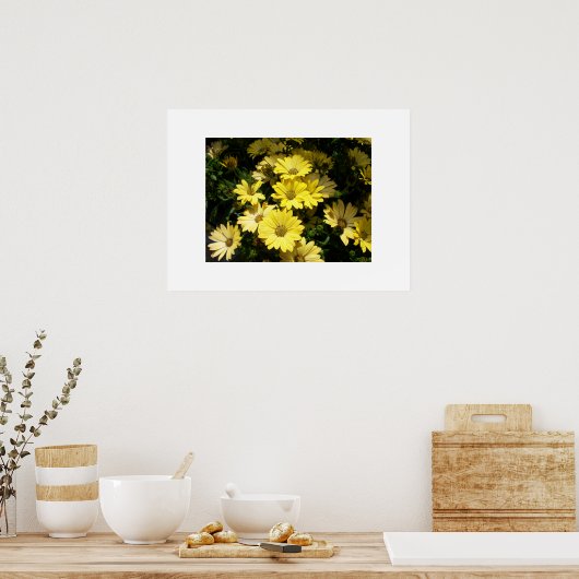 Poster van Gele Dagen (Keuken)