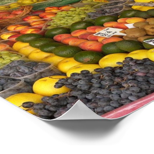 Poster van gemengde vruchten (Hoek)