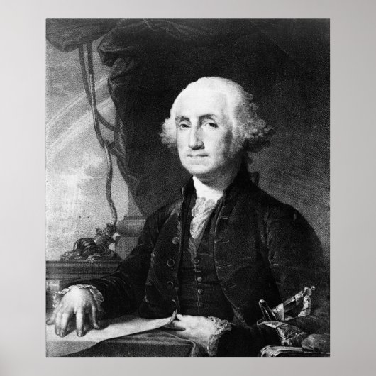 poster van "George Washington Portrait" (Voorkant)