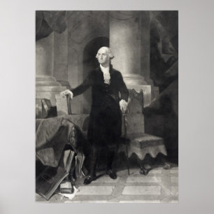 poster van "George Washington Portrait"