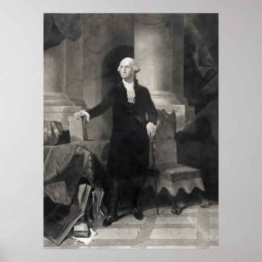 poster van "George Washington Portrait" (Voorkant)