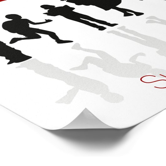 Poster van gepersonaliseerde schoolpsycholoog (Hoek)