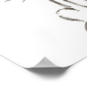 Poster van geverfd Kat (Hoek)