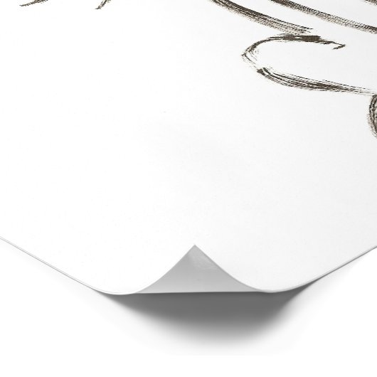 Poster van geverfd Kat (Hoek)