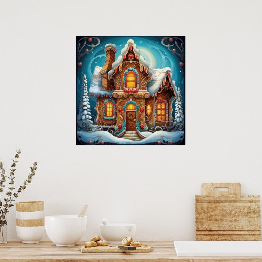 Poster van Gingerbrood House (Keuken)