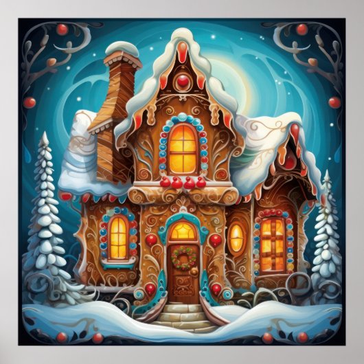 Poster van Gingerbrood House (Voorkant)