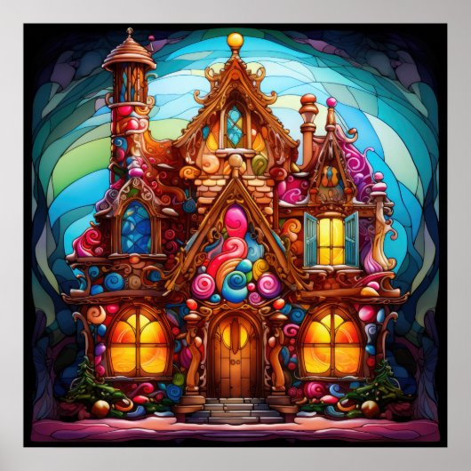 Poster van Gingerbrood House (Voorkant)