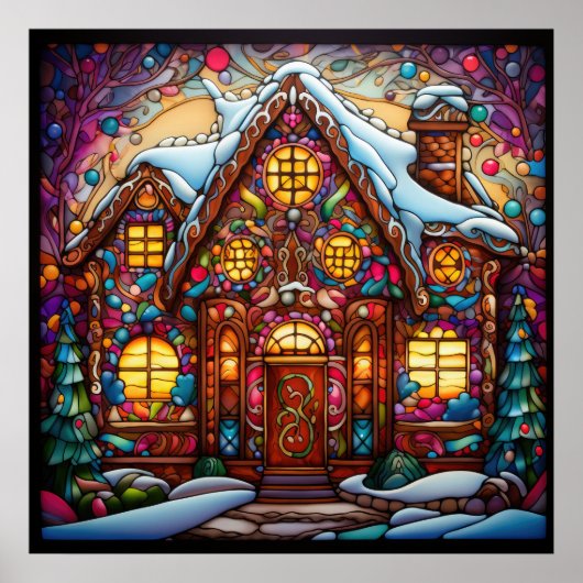 Poster van Gingerbrood House (Voorkant)