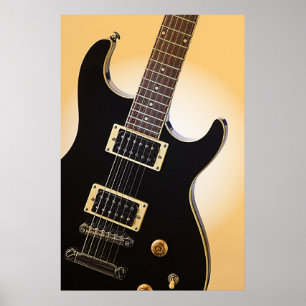 Poster van gitaar Afbeelding