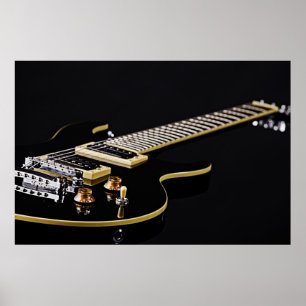Poster van gitaar Afbeelding