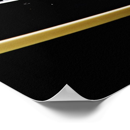 Poster van gitaar Afbeelding (Hoek)